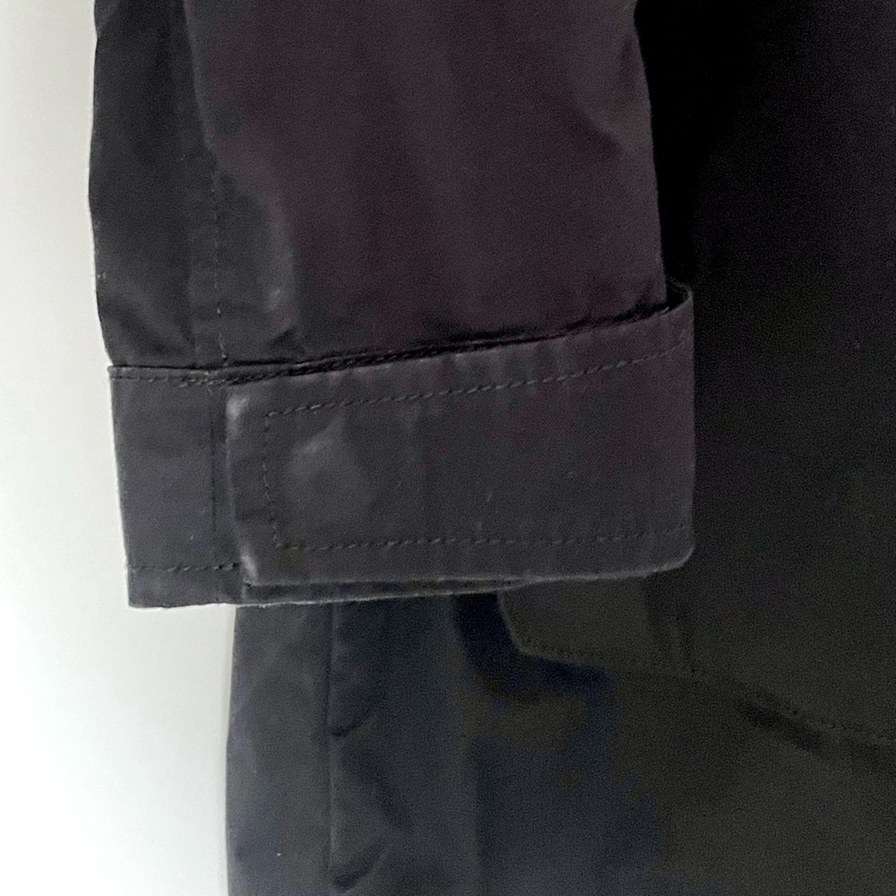 NWT AllSaints Black Utility Jacket Back Logo Graphic Print - Picture 9 of 13